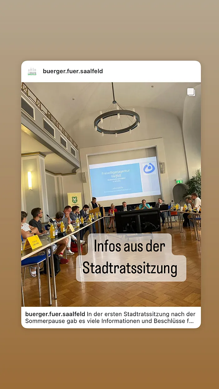 Infos aus der Stadtratssitzung vom 21.08.24