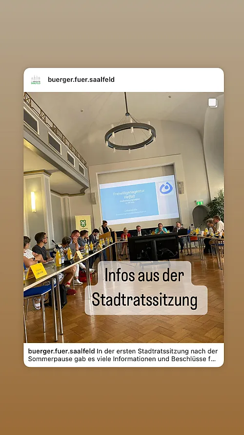 Infos aus der Stadtratssitzung vom 21.08.24